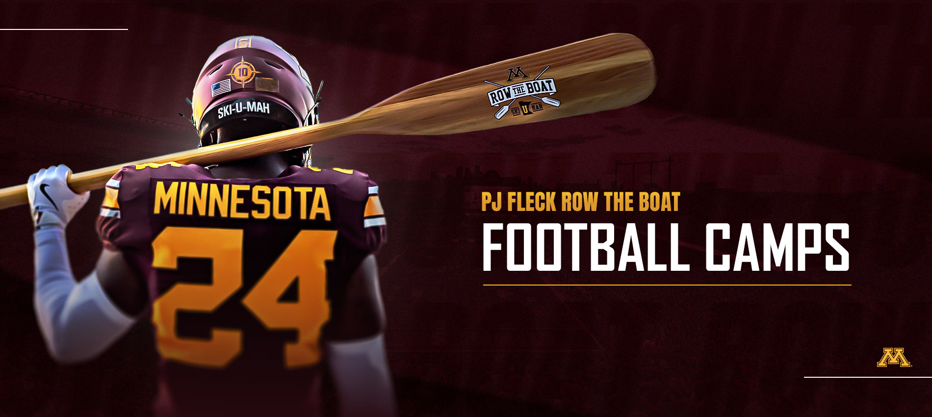 PJ Fleck Row The Boat Football Camps